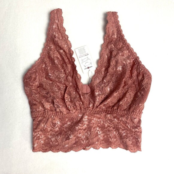 Cosabella Bralette Never Say Never Curvy Plungie Longline Curvy Medium 34DD-34F